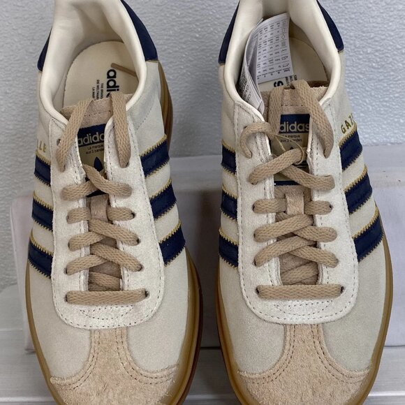 Adidas Originals Gazelle Bold Women’s Sneakers – Cream/Navy (Size 5.5) - Picture 7 of 10